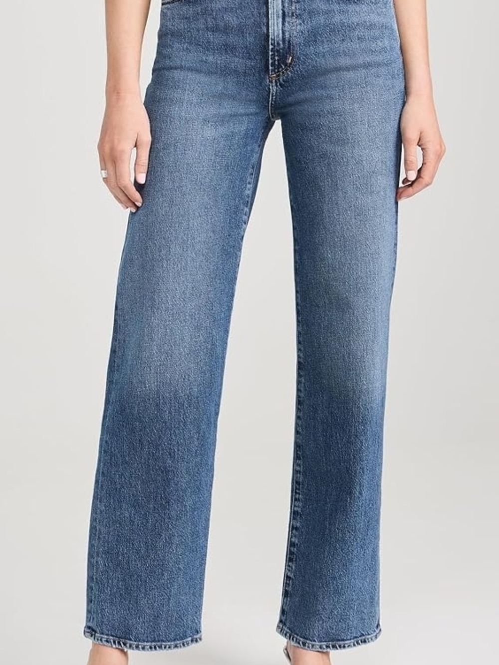 AGOLDE Women's Harper Mid Rise Jeans - Size 10